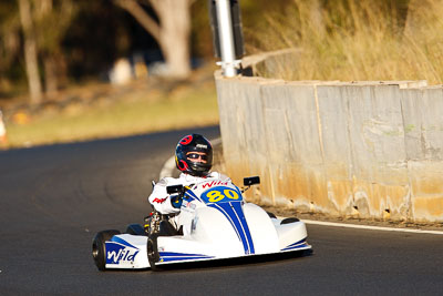 80;6-June-2009;Australia;Hypermax-Rotax;Morgan-Park-Raceway;QLD;Queensland;Richard-Flanagan;Superkarts;Warwick;auto;motorsport;racing;super-telephoto