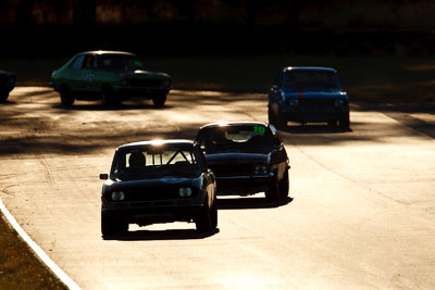 22;6-June-2009;Australia;Group-N;Historic-Touring-Cars;Mazda-RX‒2;Morgan-Park-Raceway;Paul-Bruce;QLD;Queensland;Warwick;afternoon;auto;classic;historic;motorsport;racing;super-telephoto;vintage