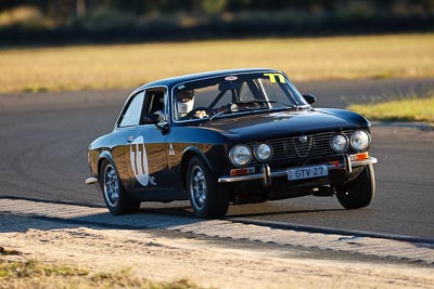 77;6-June-2009;Alfa-Romeo-GTV-2000;Australia;Group-N;Historic-Touring-Cars;John-Wishart;Morgan-Park-Raceway;QLD;Queensland;Warwick;auto;classic;historic;motorsport;racing;super-telephoto;vintage