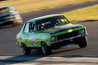 42;6-June-2009;Australia;Group-N;Historic-Touring-Cars;Holden-Torana-XU‒1;Morgan-Park-Raceway;QLD;Queensland;Teresa-Campbell;Warwick;auto;classic;historic;motion-blur;motorsport;racing;super-telephoto;vintage