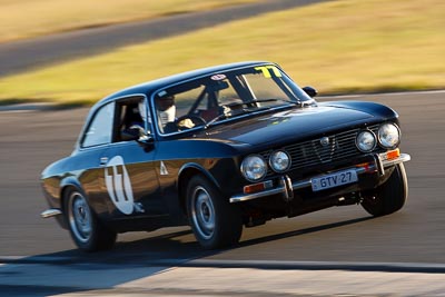 77;6-June-2009;Alfa-Romeo-GTV-2000;Australia;Group-N;Historic-Touring-Cars;John-Wishart;Morgan-Park-Raceway;QLD;Queensland;Warwick;auto;classic;historic;motion-blur;motorsport;racing;super-telephoto;vintage