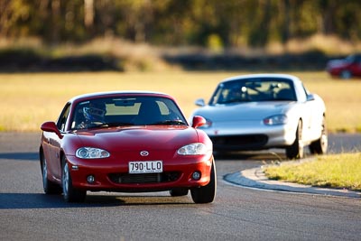 9;6-June-2009;Australia;Gerard-Skehan;Mazda-MX‒5;Mazda-MX5;Mazda-Miata;Morgan-Park-Raceway;QLD;Queensland;Regularity;Warwick;auto;motorsport;racing;super-telephoto