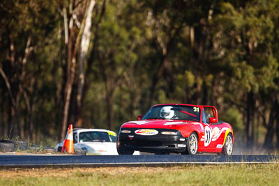 31;7-June-2009;Australia;Group-2F;Mark-Sperling;Mazda-MX‒5;Mazda-MX5;Mazda-Miata;Morgan-Park-Raceway;QLD;Queensland;Warwick;auto;motorsport;racing;super-telephoto