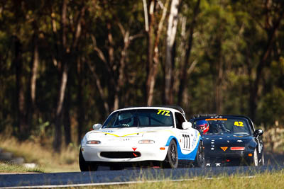 777;7-June-2009;Australia;Group-2F;Mazda-MX‒5;Mazda-MX5;Mazda-Miata;Michael-Hall;Morgan-Park-Raceway;QLD;Queensland;Warwick;auto;motorsport;racing;super-telephoto