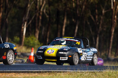 76;7-June-2009;Australia;Group-2F;Mazda-MX‒5;Mazda-MX5;Mazda-Miata;Morgan-Park-Raceway;QLD;Queensland;Russell-Schloss;Warwick;auto;motorsport;racing;super-telephoto