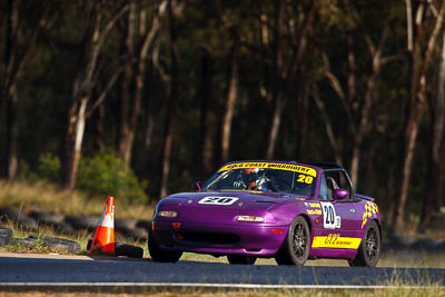 20;7-June-2009;Australia;Group-2F;Mazda-MX‒5;Mazda-MX5;Mazda-Miata;Morgan-Park-Raceway;QLD;Queensland;Sean-Lacey;Warwick;auto;motorsport;racing;super-telephoto