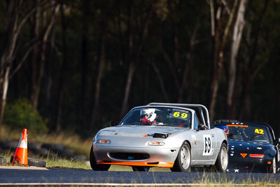 69;7-June-2009;Australia;Geoff-Marsh;Group-2F;Mazda-MX‒5;Mazda-MX5;Mazda-Miata;Morgan-Park-Raceway;QLD;Queensland;Warwick;auto;motorsport;racing;super-telephoto