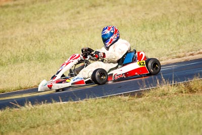 42;7-June-2009;Australia;John-Hay;Morgan-Park-Raceway;QLD;Queensland;Sodi-SR4-BV;Superkarts;Warwick;auto;motorsport;racing;super-telephoto