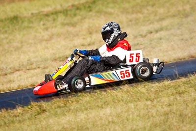 55;7-June-2009;Australia;CRG-Maximo;Morgan-Park-Raceway;QLD;Queensland;Robert-Aston;Superkarts;Warwick;auto;motorsport;racing;super-telephoto