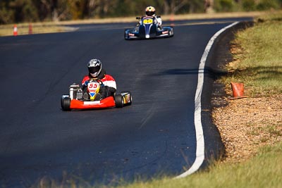 55;7-June-2009;Australia;CRG-Maximo;Morgan-Park-Raceway;QLD;Queensland;Robert-Aston;Superkarts;Warwick;auto;motorsport;racing;super-telephoto