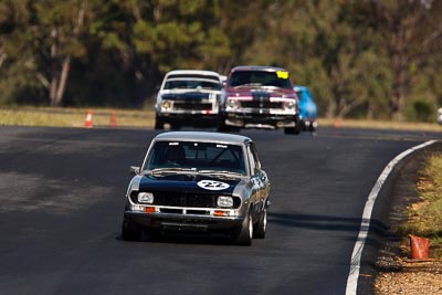 22;7-June-2009;Australia;Group-N;Historic-Touring-Cars;Mazda-RX‒2;Morgan-Park-Raceway;Paul-Bruce;QLD;Queensland;Warwick;auto;classic;historic;motorsport;racing;super-telephoto;vintage