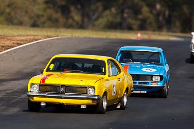 13;7-June-2009;Australia;Group-N;Historic-Touring-Cars;Holden-Monaro-HG;Kevin-Heffernan;Morgan-Park-Raceway;QLD;Queensland;Warwick;auto;classic;historic;motorsport;racing;super-telephoto;vintage