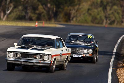 50;7-June-2009;Australia;Ford-Falcon-GTHO;Graeme-Wakefield;Group-N;Historic-Touring-Cars;Morgan-Park-Raceway;QLD;Queensland;Warwick;auto;classic;historic;motorsport;racing;super-telephoto;vintage