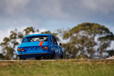 7;7-June-2009;Australia;Bob-Heagerty;Group-N;Historic-Touring-Cars;Mazda-RX‒2;Morgan-Park-Raceway;QLD;Queensland;Warwick;auto;classic;clouds;historic;motorsport;racing;sky;super-telephoto;vintage