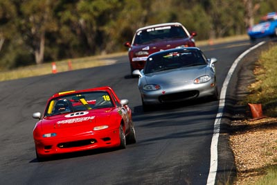 18;7-June-2009;Australia;Jim-Lowe;Mazda-MX‒5;Mazda-MX5;Mazda-Miata;Morgan-Park-Raceway;QLD;Queensland;Regularity;Warwick;auto;motorsport;racing;super-telephoto