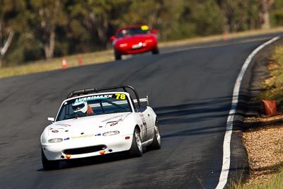 78;7-June-2009;Australia;Mazda-MX‒5;Mazda-MX5;Mazda-Miata;Morgan-Park-Raceway;QLD;Queensland;Regularity;Tony-Steenberg;Warwick;auto;motorsport;racing;super-telephoto