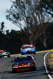 111;7-June-2009;Australia;Dennis-Brady;Mazda-MX‒5;Mazda-MX5;Mazda-Miata;Morgan-Park-Raceway;QLD;Queensland;Regularity;Warwick;auto;motorsport;racing;scenery;super-telephoto;trees