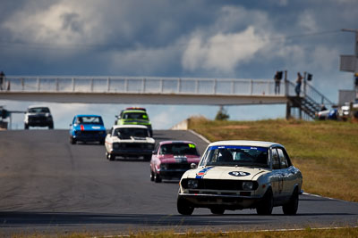 95;7-June-2009;Australia;Group-N;Historic-Touring-Cars;Matthew-Clift;Mazda-RX‒2;Morgan-Park-Raceway;QLD;Queensland;Warwick;auto;classic;clouds;historic;motorsport;racing;sky;super-telephoto;vintage