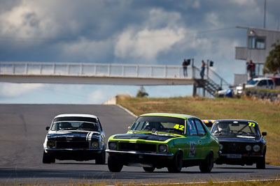 42;7-June-2009;Australia;Group-N;Historic-Touring-Cars;Holden-Torana-XU‒1;Morgan-Park-Raceway;QLD;Queensland;Teresa-Campbell;Warwick;auto;classic;clouds;historic;motorsport;racing;sky;super-telephoto;vintage