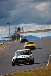 95;7-June-2009;Australia;Group-N;Historic-Touring-Cars;Matthew-Clift;Mazda-RX‒2;Morgan-Park-Raceway;QLD;Queensland;Warwick;auto;classic;clouds;historic;motorsport;racing;sky;super-telephoto;vintage