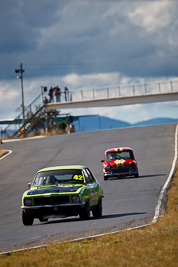 42;7-June-2009;Australia;Group-N;Historic-Touring-Cars;Holden-Torana-XU‒1;Morgan-Park-Raceway;QLD;Queensland;Teresa-Campbell;Warwick;auto;classic;clouds;historic;motorsport;racing;sky;super-telephoto;vintage