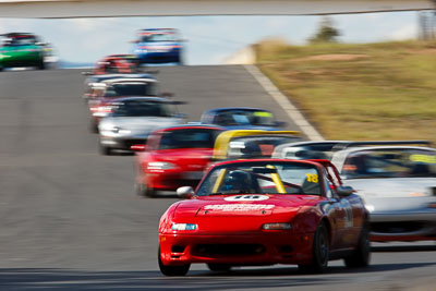 18;7-June-2009;Australia;Jim-Lowe;Mazda-MX‒5;Mazda-MX5;Mazda-Miata;Morgan-Park-Raceway;QLD;Queensland;Regularity;Warwick;auto;motion-blur;motorsport;racing;super-telephoto