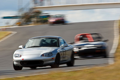 51;7-June-2009;Australia;Mazda-MX‒5;Mazda-MX5;Mazda-Miata;Michael-Hicks;Morgan-Park-Raceway;QLD;Queensland;Regularity;Warwick;auto;motion-blur;motorsport;racing;super-telephoto