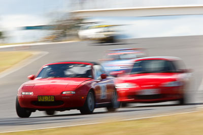 8;7-June-2009;Australia;Lindsay-Burke;Mazda-MX‒5;Mazda-MX5;Mazda-Miata;Morgan-Park-Raceway;QLD;Queensland;Regularity;Warwick;auto;motion-blur;motorsport;racing;super-telephoto