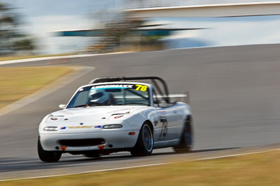 78;7-June-2009;Australia;Mazda-MX‒5;Mazda-MX5;Mazda-Miata;Morgan-Park-Raceway;QLD;Queensland;Regularity;Tony-Steenberg;Warwick;auto;motion-blur;motorsport;racing;super-telephoto