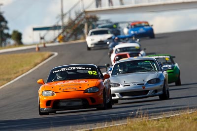 92;7-June-2009;Australia;Chris-Tonna;Group-2A;Group-2B;Mazda-MX‒5;Mazda-MX‒5-SP;Mazda-MX5;Mazda-Miata;Morgan-Park-Raceway;QLD;Queensland;Warwick;auto;motorsport;racing;super-telephoto