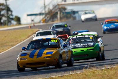 49;7-June-2009;Australia;Group-2A;Group-2B;Kerry-Finn;Mazda-MX‒5;Mazda-MX5;Mazda-Miata;Morgan-Park-Raceway;QLD;Queensland;Warwick;auto;motorsport;racing;super-telephoto