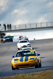 49;7-June-2009;Australia;Group-2A;Group-2B;Kerry-Finn;Mazda-MX‒5;Mazda-MX5;Mazda-Miata;Morgan-Park-Raceway;QLD;Queensland;Warwick;auto;clouds;motorsport;racing;sky;super-telephoto