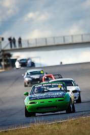 6;7-June-2009;Australia;Group-2A;Group-2B;Luciano-Iezzi;Mazda-MX‒5;Mazda-MX5;Mazda-Miata;Morgan-Park-Raceway;QLD;Queensland;Warwick;auto;clouds;motorsport;racing;sky;super-telephoto