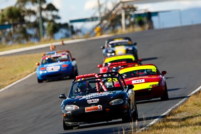 23;7-June-2009;Andrew-Thomas;Australia;Group-2F;Mazda-MX‒5;Mazda-MX5;Mazda-Miata;Morgan-Park-Raceway;QLD;Queensland;Warwick;auto;motorsport;racing;super-telephoto