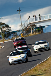 777;7-June-2009;Australia;Group-2F;Mazda-MX‒5;Mazda-MX5;Mazda-Miata;Michael-Hall;Morgan-Park-Raceway;QLD;Queensland;Warwick;auto;clouds;motorsport;racing;sky;super-telephoto