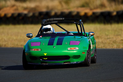 7;7-June-2009;Australia;Gary-Andrews;Mazda-MX‒5;Mazda-MX5;Mazda-Miata;Morgan-Park-Raceway;QLD;Queensland;Regularity;Warwick;auto;motorsport;racing;super-telephoto