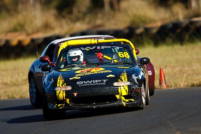 68;7-June-2009;Australia;Mazda-MX‒5;Mazda-MX5;Mazda-Miata;Morgan-Park-Raceway;QLD;Queensland;Regularity;Warwick;Yve-Stocks;auto;motorsport;racing;super-telephoto