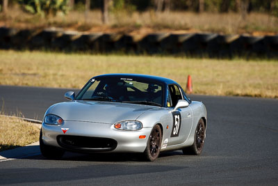 51;7-June-2009;Australia;Mazda-MX‒5;Mazda-MX5;Mazda-Miata;Michael-Hicks;Morgan-Park-Raceway;QLD;Queensland;Regularity;Warwick;auto;motorsport;racing;super-telephoto