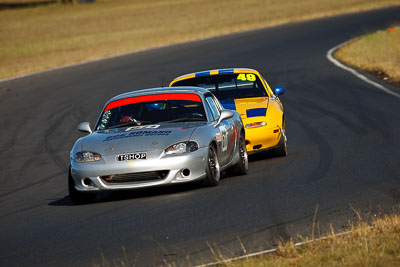 611;7-June-2009;Australia;Chris-Romano;Group-2A;Group-2B;Mazda-MX‒5;Mazda-MX‒5-SP;Mazda-MX5;Mazda-Miata;Morgan-Park-Raceway;QLD;Queensland;Warwick;auto;motorsport;racing;super-telephoto