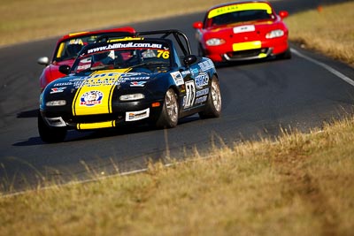 76;7-June-2009;Australia;Group-2F;Mazda-MX‒5;Mazda-MX5;Mazda-Miata;Morgan-Park-Raceway;QLD;Queensland;Russell-Schloss;Warwick;auto;grass;motorsport;racing;super-telephoto