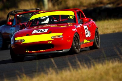 30;7-June-2009;Australia;Group-2F;Mazda-MX‒5;Mazda-MX5;Mazda-Miata;Morgan-Park-Raceway;QLD;Queensland;Stephen-Gainer;Warwick;auto;motorsport;racing;super-telephoto