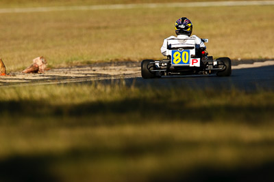 80;7-June-2009;Australia;Hypermax-Rotax;Morgan-Park-Raceway;QLD;Queensland;Richard-Flanagan;Superkarts;Warwick;auto;motorsport;racing;super-telephoto