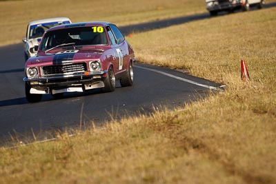 10;7-June-2009;Australia;Gary-Michael;Group-N;Historic-Touring-Cars;Holden-Torana-XU‒1;Morgan-Park-Raceway;QLD;Queensland;Warwick;auto;classic;grass;historic;motorsport;racing;super-telephoto;vintage