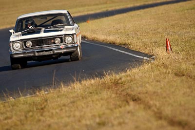 50;7-June-2009;Australia;Ford-Falcon-GTHO;Graeme-Wakefield;Group-N;Historic-Touring-Cars;Morgan-Park-Raceway;QLD;Queensland;Warwick;auto;classic;grass;historic;motorsport;racing;super-telephoto;vintage