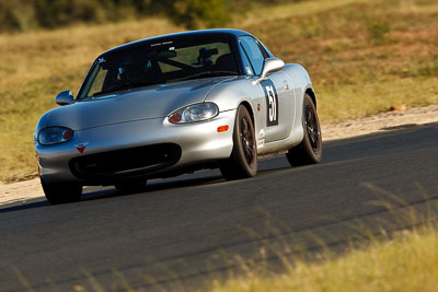 51;7-June-2009;Australia;Mazda-MX‒5;Mazda-MX5;Mazda-Miata;Michael-Hicks;Morgan-Park-Raceway;QLD;Queensland;Regularity;Warwick;auto;motorsport;racing;super-telephoto