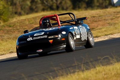 90;7-June-2009;Australia;Mazda-MX‒5;Mazda-MX5;Mazda-Miata;Morgan-Park-Raceway;QLD;Queensland;Regularity;Stuart-Douglas;Warwick;auto;motorsport;racing;super-telephoto
