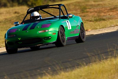 7;7-June-2009;Australia;Gary-Andrews;Mazda-MX‒5;Mazda-MX5;Mazda-Miata;Morgan-Park-Raceway;QLD;Queensland;Regularity;Warwick;auto;motorsport;racing;super-telephoto