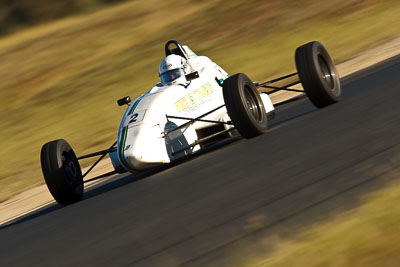 2;7-June-2009;Australia;Ben-Gersekowski;Formula-Ford;Morgan-Park-Raceway;QLD;Queensland;Racing-Cars;Van-Dieman-RF03;Warwick;auto;motion-blur;motorsport;racing;super-telephoto