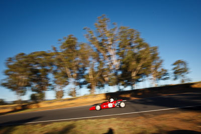 14;7-June-2009;Australia;Birrana-F71;Morgan-Park-Raceway;QLD;Queensland;Racing-Cars;Robert-Fry;Warwick;auto;motion-blur;motorsport;racing;sky;trees;wide-angle