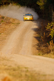 17;18-July-2009;Australia;Ivan-Voevodin;Jimna;Mark-Malpas;Mazda-RX‒7;QLD;QRC;Queensland;Queensland-Rally-Championship;Sunshine-Coast;afternoon;auto;dirt;dusty;gravel;motorsport;racing;special-stage;super-telephoto